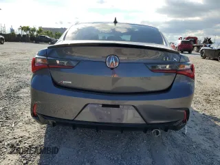 2022 Acura ILX w/Premium/A-Spec Package with VIN 19UDE2F81NA005836, listed as a Copart auction lot 47170255 with 29,585 mi miles and Salvage Title. Bid and sale history available at carsss.com. Image 6.