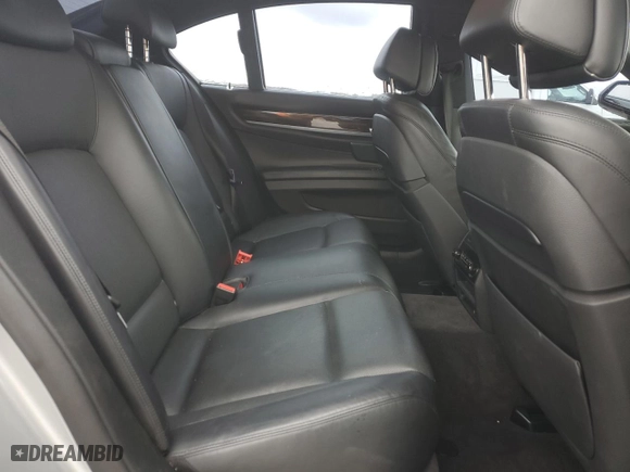 2013 BMW 7 Series 750i with VIN WBAYA8C51DD227716, listed as a Copart auction lot 49795085 with 113,038 mi miles and Clean Title. Bid and sale history available at carsss.com. Image 10.