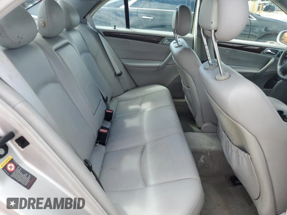 2004 Mercedes-Benz C 320 with VIN WDBRF64J94F458584, listed as a Copart auction lot 71086584 with 112,052 mi miles and Salvage Title. Bid and sale history available at DreamBid. Image 10.