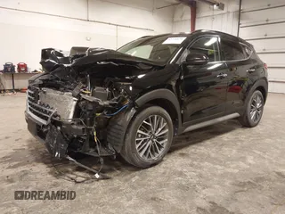 2021 Hyundai Tucson Limited with VIN KM8J3CAL6MU385001, listed as a IAAI auction lot 42230850 with 30,439 mi miles and . Bid and sale history available at DreamBid. Image 20.