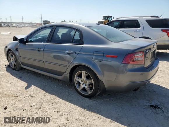 2004 Acura TL with VIN 19UUA66204A025105, listed as a Copart auction lot 52652255 with 154,695 mi miles and Salvage Title. Bid and sale history available at carsss.com. Image 2.