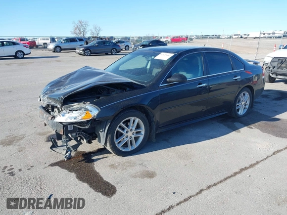 2013 Chevrolet Impala LTZ with VIN 2G1WC5E3XD1237776, listed as a IAAI auction lot 42023033 with 143,279 mi miles and . Bid and sale history available at DreamBid. Image 2.