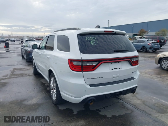 2018 Dodge Durango SRT with VIN 1C4SDJGJ5JC262338, listed as a IAAI auction lot 41106320 with 89,046 mi miles and . Bid and sale history available at DreamBid. Image 3.