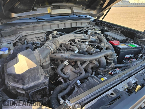 2022 Ford Bronco Raptor with VIN 1FMEE5JR6NLA50100, listed as a Copart auction lot 76635584 with 4,654 mi miles and Salvage Title. Bid and sale history available at carsss.com. Image 7.