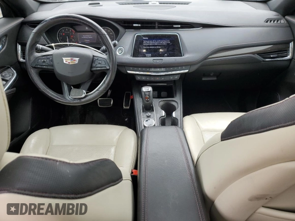 2019 Cadillac XT4 FWD Sport with VIN 1GYFZER46KF154063, listed as a Copart auction lot 49895895 with 51,725 mi miles and Salvage Title. Bid and sale history available at DreamBid. Image 8.