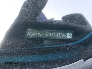 2020 BMW 4 Series 430i z VIN WBA4W3C07LFH43706, wystawiony jako Copart lot #56994605 z przebiegiem 60 304 mil mil oraz Szkoda całkowita • Salvage title. Historia ofert i sprzedaży dostępna na DreamBid. Obrazek 12.