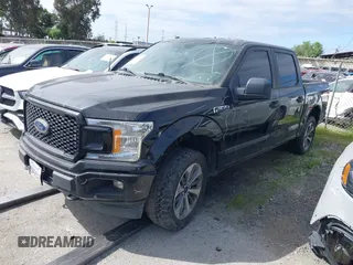2019 Ford F-150 XL with VIN 1FTEW1EP4KKD73243, listed as a IAAI auction lot 41456076 with 114,198 mi miles. Bid and sale history available at carsss.com. Image 23.
