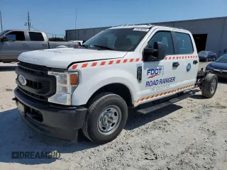 2021 Ford Super Duty F-250 SRW XL with VIN 1FD7W2A67MEC18050, listed as a Copart auction lot 72878244 with 580,056 mi miles and Non Repairable. Bid and sale history available at carsss.com. Image 1.