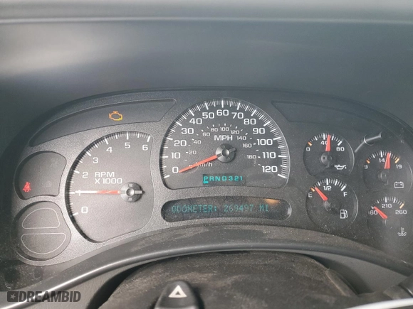 2004 Chevrolet Silverado 1500 Crew Cab LS with VIN 2GCEC13T541376020, listed as a Copart auction lot 47420745 with 239,497 mi miles and Salvage Title. Bid and sale history available at carsss.com. Image 9.