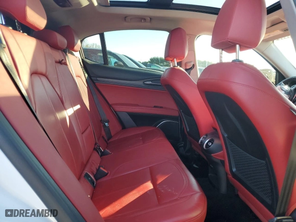 2019 Alfa Romeo Stelvio Ti with VIN ZASPAKBNXK7C69916, listed as a Copart auction lot 81092084 with 76,279 mi miles and Clean Title. Bid and sale history available at carsss.com. Image 11.
