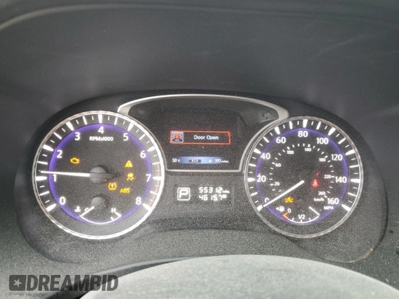 2019 Infiniti QX60 PURE with VIN 5N1DL0MM9KC552423, listed as a Copart auction lot 82130374 with 55,312 mi miles and Salvage Title. Bid and sale history available at carsss.com. Image 9.