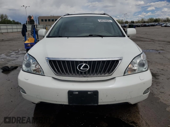 2008 Lexus RX 350 with VIN 2T2HK31U18C090479, listed as a Copart auction lot 54976025 with 80,825 mi miles and Salvage Title. Bid and sale history available at DreamBid. Image 5.