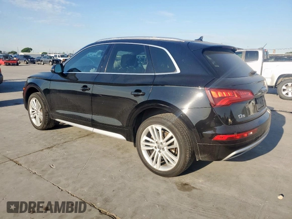 2018 Audi Q5 Premium Plus with VIN WA1BNAFY2J2167442, listed as a Copart auction lot 52931425 with 73,544 mi miles and Salvage Title. Bid and sale history available at DreamBid. Image 2.