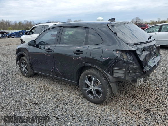 2023 Honda HR-V EX-L with VIN 3CZRZ2H74PM718629, listed as a Copart auction lot 52628595 with 104,108 mi miles and Salvage title. Bid and sale history available at DreamBid. Image 2.
