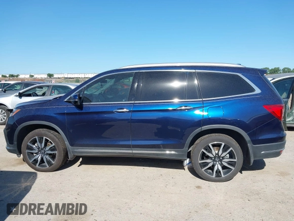 2020 Honda Pilot Elite with VIN 5FNYF6H02LB054348, listed as a IAAI auction lot 42302525 with 43,916 mi miles and . Bid and sale history available at DreamBid. Image 14.