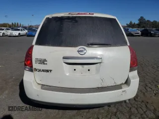 2008 Nissan Quest with VIN 5N1BV28U18N112362, listed as a Copart auction lot 78540184 with 220,913 mi miles and Clean Title. Bid and sale history available at carsss.com. Image 6.