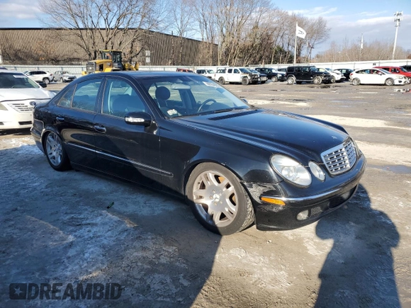 2003 Mercedes-Benz E-Class 5.0L with VIN WDBUF70J43A123959, listed as a Copart auction lot 45032875 with 136,922 mi miles and Non Repairable. Bid and sale history available at carsss.com. Image 4.