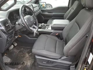 2022 Ford F-150 XL with VIN 1FTEW1EP4NKF10475, listed as a Copart auction lot 48808885 with 61,301 mi miles and Salvage Title. Bid and sale history available at carsss.com. Image 7.