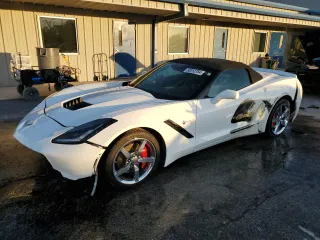 2014 Chevrolet Corvette 3LT with VIN 1G1YF3D78E5117872, listed as a Copart auction lot 83312754 with 77,507 mi miles and Non Repairable. Bid and sale history available at carsss.com. Image 1.