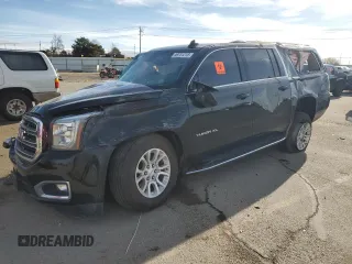 2020 GMC Yukon XL SLT Standard Edition with VIN 1GKS2JKCXLR115564, listed as a Copart auction lot 49741215 with 0 mi miles and Salvage Title. Bid and sale history available at carsss.com. Image 1.