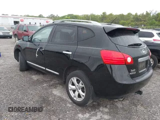 2011 Nissan Rogue SV with VIN JN8AS5MT7BW170697, listed as a IAAI auction lot 41980355 with 179,787 mi miles. Bid and sale history available at carsss.com. Image 3.
