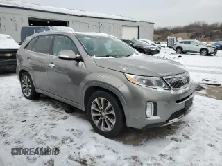 2015 Kia Sorento SX with VIN 5XYKW4A71FG578668, listed as a Copart auction lot 89396265 with 148,116 mi miles and Clean Title. Bid and sale history available at carsss.com. Image 4.