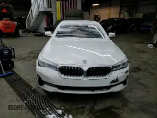 2021 BMW 5 Series 530i xDrive with VIN WBA13BJ01MWW97376, listed as a Copart auction lot 45951655 with Not Provided miles and Salvage Title. Bid and sale history available at carsss.com. Image 10.