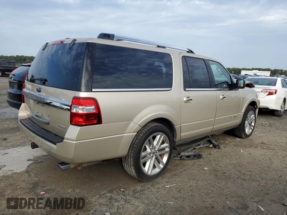 2017 Ford Expedition Max Platinum z VIN 1FMJK1LT3HEA20473, wystawiony jako Copart lot #79970094 z przebiegiem 146 638 mil mil oraz Szkoda całkowita • Salvage title. Historia ofert i sprzedaży dostępna na DreamBid. Obrazek 3.