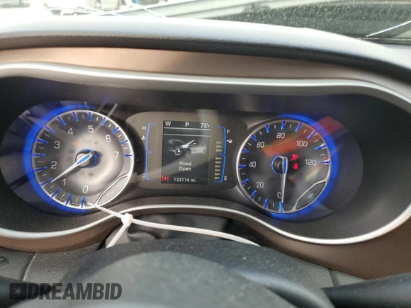 2018 Chrysler Pacifica Touring L with VIN 2C4RC1BG7JR110405, listed as a Copart auction lot 51586665 with 133,114 mi miles and Salvage Title. Bid and sale history available at DreamBid. Image 9.