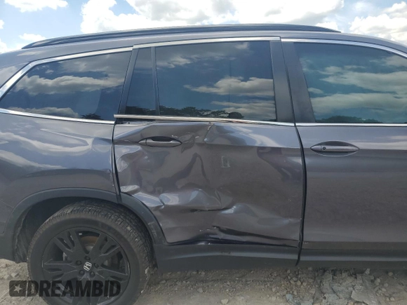 2021 Honda Pilot Special Edition with VIN 5FNYF6H29MB100339, listed as a Copart auction lot 55834795 with 45,113 mi miles and Salvage title. Bid and sale history available at DreamBid. Image 11.