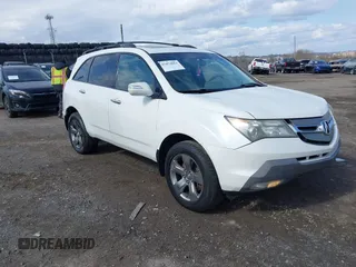 2007 Acura MDX Tech Pkg with VIN 2HNYD28327H509587, listed as a IAAI auction lot 41854884 with 168,082 mi miles. Bid and sale history available at carsss.com. Image 1.