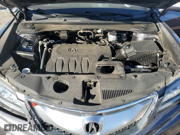 2017 Acura RDX w/Technology Pkg with VIN 5J8TB3H56HL010245, listed as a Copart auction lot 76844684 with 0 mi miles and Salvage Title. Bid and sale history available at carsss.com. Image 11.