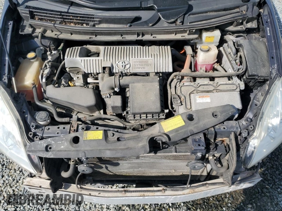 2012 Toyota Prius One with VIN JTDKN3DU5C1608877, listed as a Copart auction lot 50648715 with 198,489 mi miles and Salvage Title. Bid and sale history available at carsss.com. Image 11.