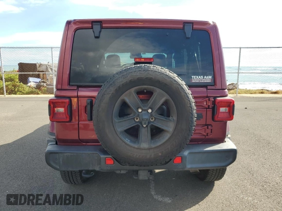 2021 Jeep Wrangler Unlimited Sahara High Altitude z VIN 1C4HJXEN1MW822550, wystawiony jako Copart lot #79073794 z przebiegiem 42 258 mil mil oraz Szkoda całkowita • Salvage title. Historia ofert i sprzedaży dostępna na DreamBid. Obrazek 6.