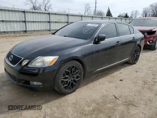 2007 Lexus GS 350 with VIN JTHBE96S670026294, listed as a Copart auction lot 47346985 with 83,982 mi miles and Salvage Title. Bid and sale history available at carsss.com. Image 1.
