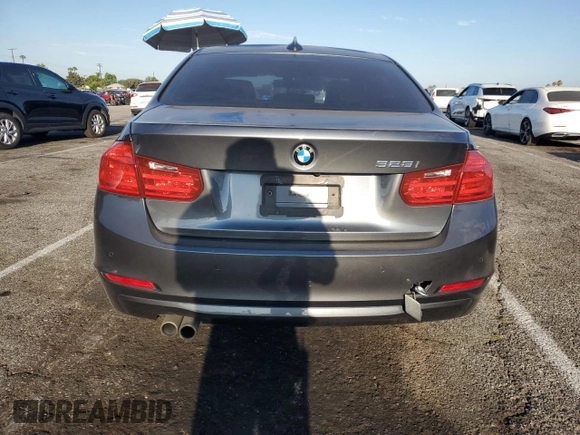 2015 BMW 3 Series 328i with VIN WBA3C1C51FP116967, listed as a Copart auction lot 65348565 with 93,052 mi miles and Salvage title. Bid and sale history available at DreamBid. Image 6.