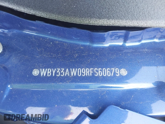 2024 BMW i4 M50 z VIN WBY33AW09RFS60679, wystawiony jako IAAI lot #41983706 z przebiegiem 2665 mil mil oraz . Historia ofert i sprzedaży dostępna na DreamBid. Obrazek 20.