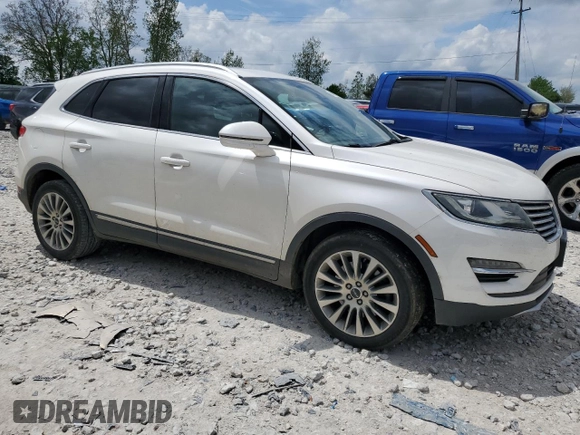 2018 Lincoln MKC Reserve with VIN 5LMCJ3D93JUL14636, listed as a Copart auction lot 56948475 with 98,936 mi miles and Clean title. Bid and sale history available at DreamBid. Image 4.