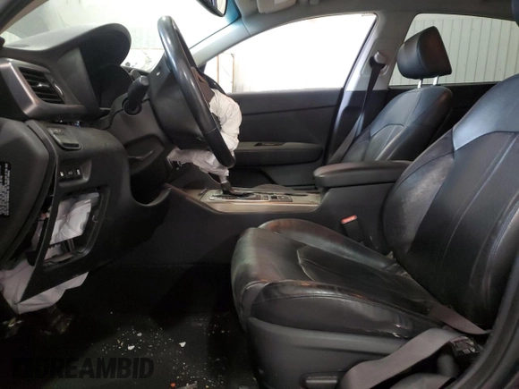 2017 Kia Optima EX with VIN KNAGU4LEXH5013674, listed as a Copart auction lot 76308204 with 122,493 mi miles and Salvage Title. Bid and sale history available at DreamBid. Image 7.