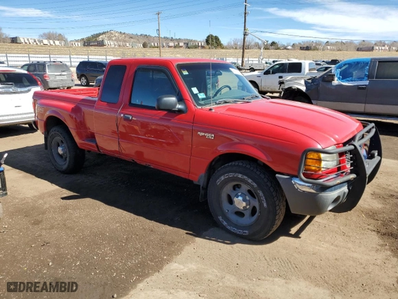 2001 Ford Ranger XL Fleet with VIN 1FTZR15U31PA47448, listed as a Copart auction lot 46710745 with 99,738 mi miles and Clean Title. Bid and sale history available at carsss.com. Image 4.