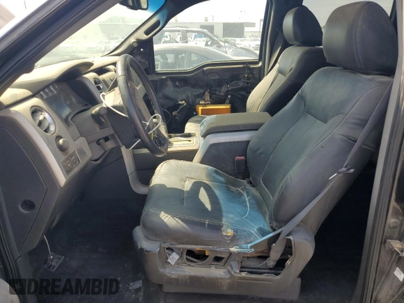 2010 Ford F-150 XL with VIN 1FTFW1EV8AKA17606, listed as a Copart auction lot 62011915 with 151,530 mi miles and Clean title. Bid and sale history available at DreamBid. Image 7.