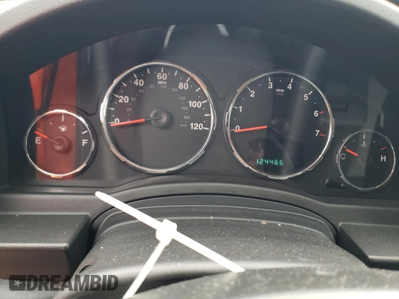 2010 Jeep Liberty Sport with VIN 1J4PP2GK9AW133958, listed as a Copart auction lot 47265675 with 124,466 mi miles and Salvage Title. Bid and sale history available at DreamBid. Image 9.