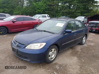 2005 Honda Civic z VIN JHMES95615S006269, wystawiony jako IAAI lot #42355993 z przebiegiem 113 468 mil mil oraz . Historia ofert i sprzedaży dostępna na DreamBid. Obrazek 6.