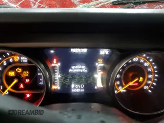 2018 Jeep Wrangler Unlimited Sport S with VIN 1C4HJXDG5JW285227, listed as a Copart auction lot 61264625 with 46,085 mi miles and Salvage title. Bid and sale history available at DreamBid. Image 9.