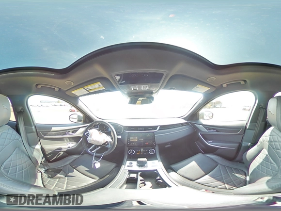 2022 Jaguar F-Pace S with VIN SADCJ2EX3NA699951, listed as a Copart auction lot 50092105 with 35,369 mi miles and Salvage title. Bid and sale history available at DreamBid. Image 14.