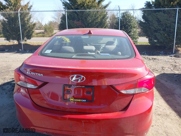 2016 Hyundai Elantra Value Edition with VIN KMHDH4AE7GU644847, listed as a IAAI auction lot 41844494 with 80,959 mi miles. Bid and sale history available at carsss.com. Image 16.