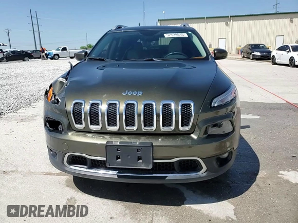 2015 Jeep Cherokee Limited with VIN 1C4PJLDB3FW572761, listed as a Copart auction lot 52529045 with 101,302 mi miles and Salvage Title. Bid and sale history available at DreamBid. Image 14.