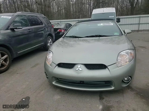 2008 Mitsubishi Eclipse GS with VIN 4A3AL25F38E003345, listed as a Copart auction lot 88695085 with 23,807 mi miles and Salvage Title. Bid and sale history available at carsss.com. Image 11.