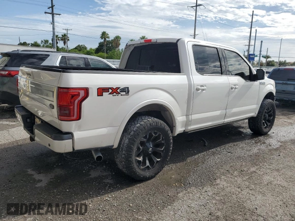 2016 Ford F-150 XLT with VIN 1FTEW1EG7GFA10578, listed as a Copart auction lot 63109335 with 154,643 mi miles and Salvage title. Bid and sale history available at DreamBid. Image 3.
