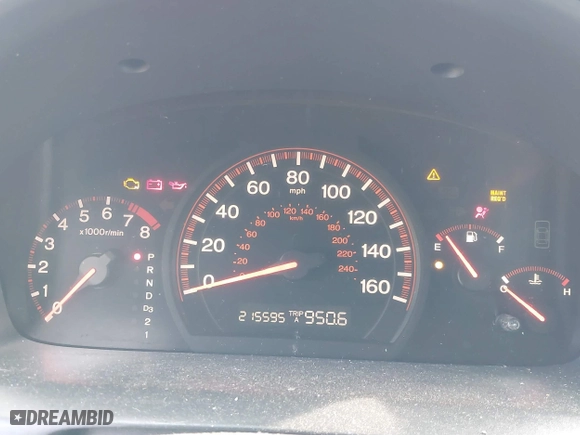 2004 Honda Accord Cpe EX with VIN 1HGCM82664A010907, listed as a IAAI auction lot 42086599 with 215,595 mi miles. Bid and sale history available at carsss.com. Image 7.
